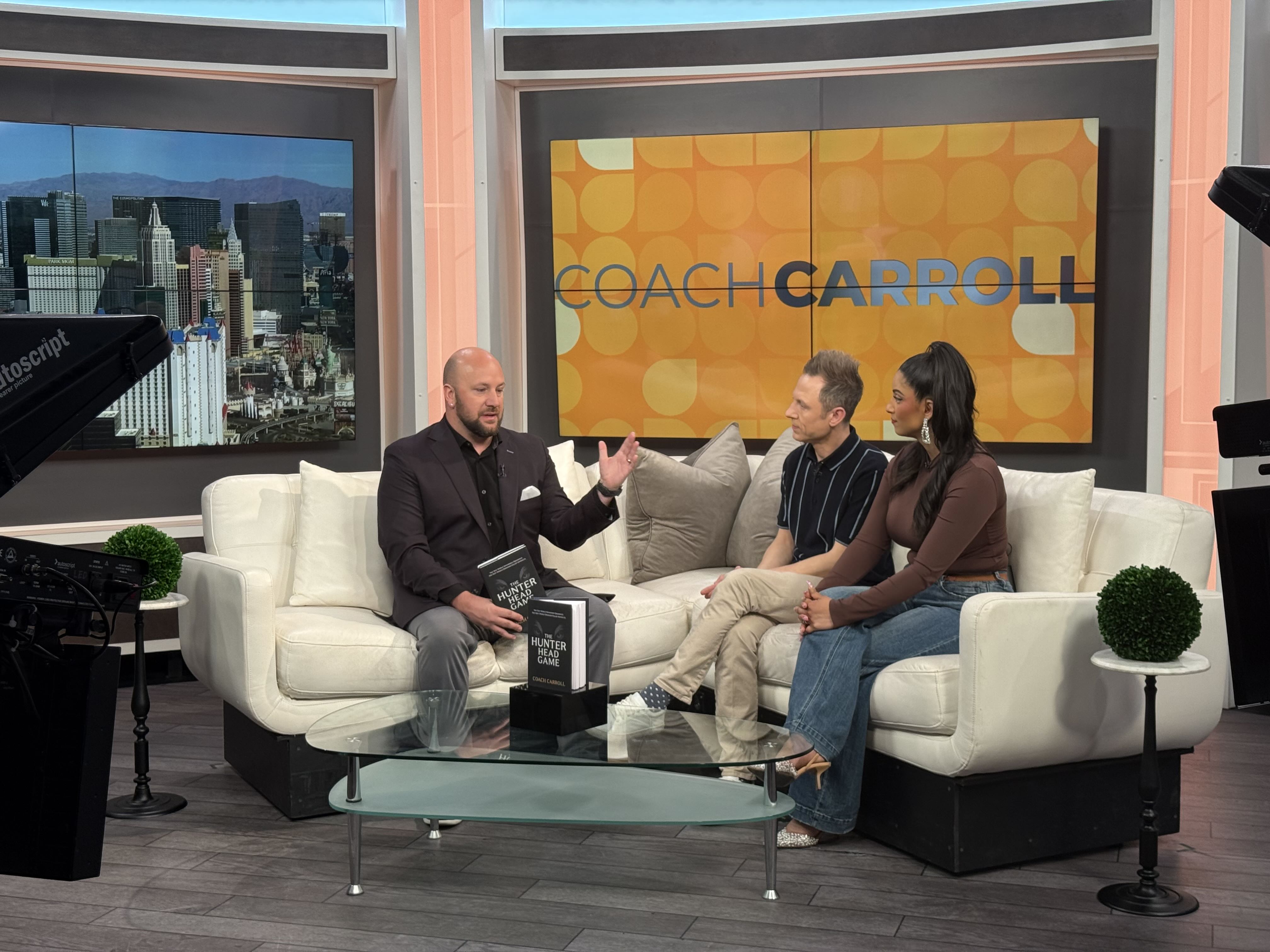 Coach Carroll on Las Vegas TV