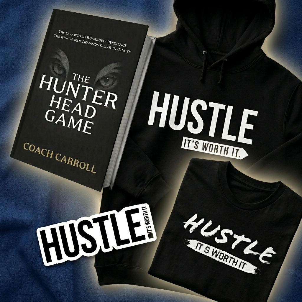 IGNITE Swag Pack - Hoodie, T-Shirt, Stickers, The Hunter Head Game